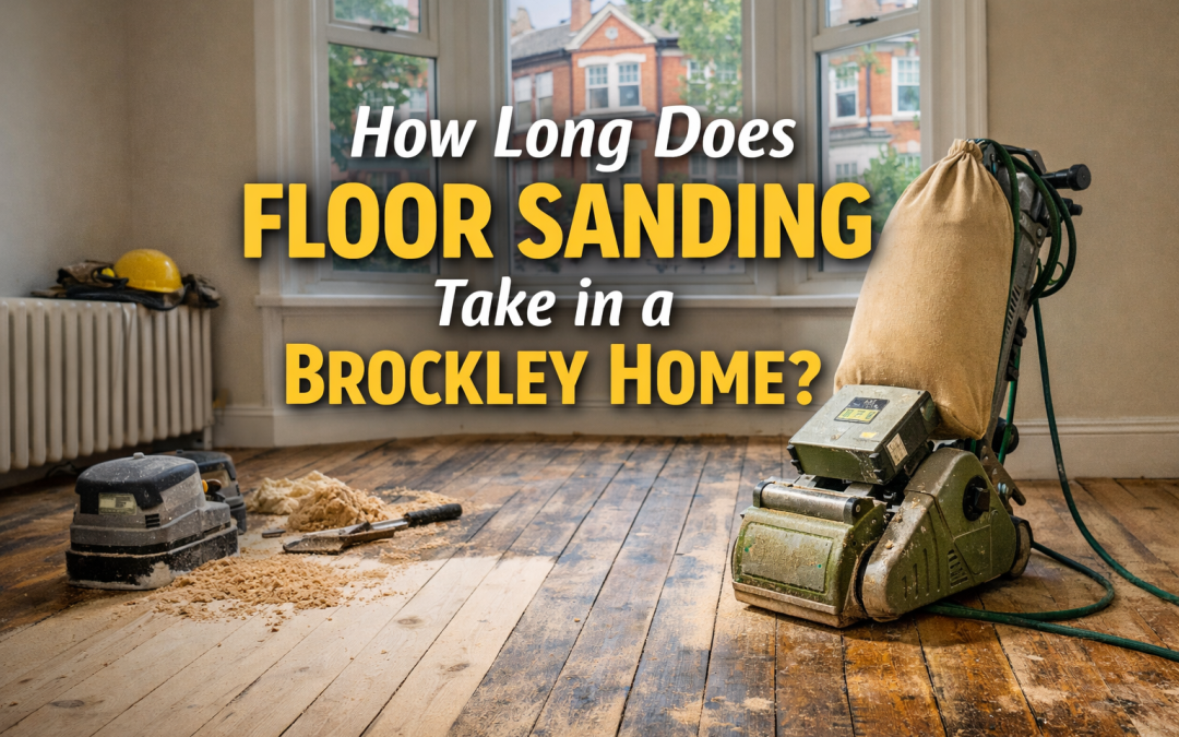 How Long Does Floor Sanding Take in a Brockley Home?