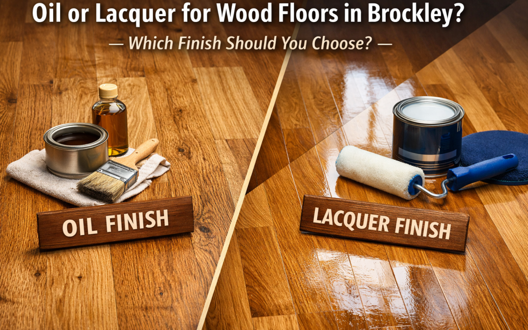 Oil or Lacquer: Which Finish Is Best for Wood Floors in Brockley?